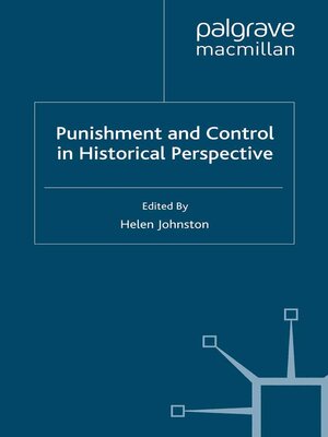 cover image of Punishment and Control in Historical Perspective